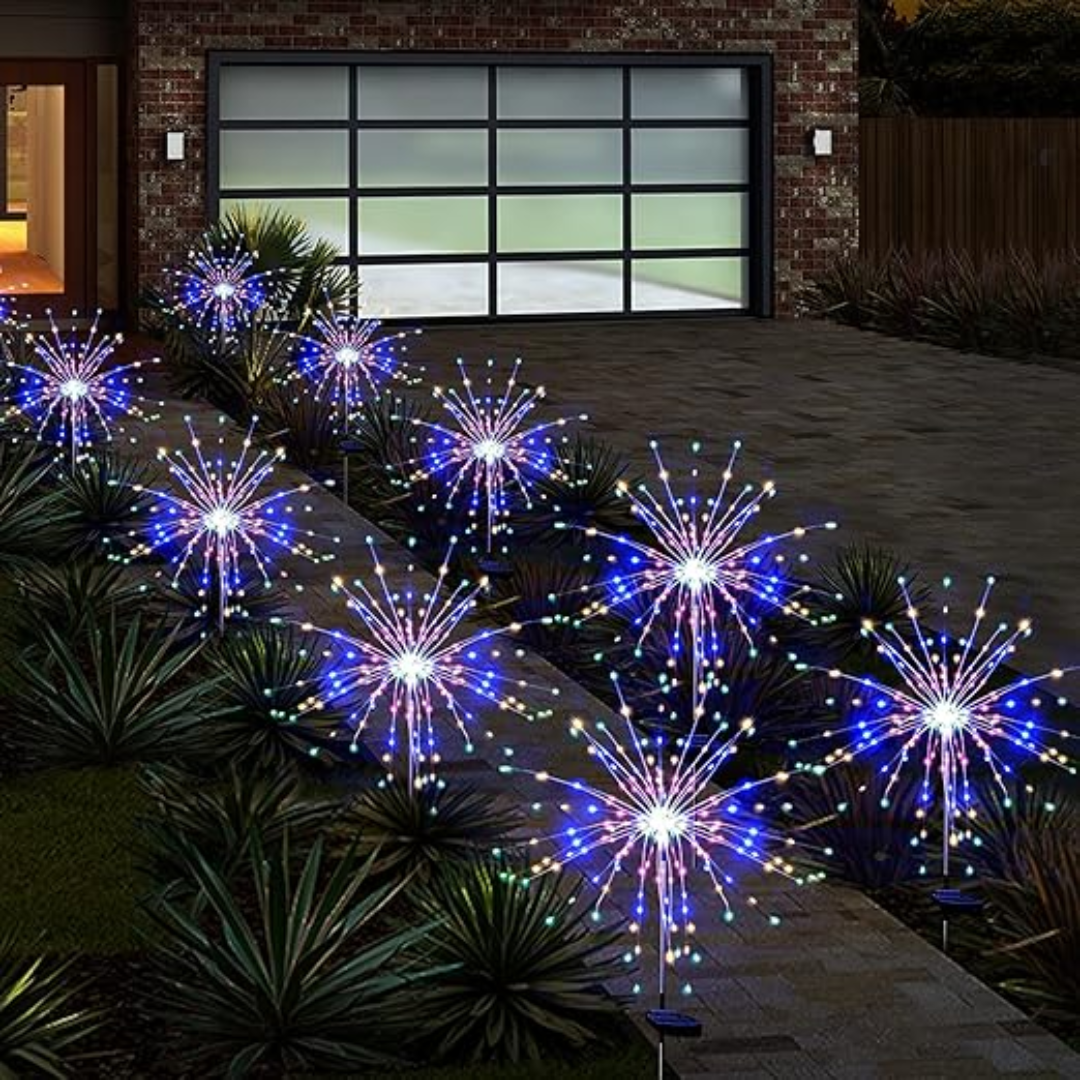 PAR DE LUCES SOLARES PARA JARDÍN – Ilumina tu camino con estilo y energía natural