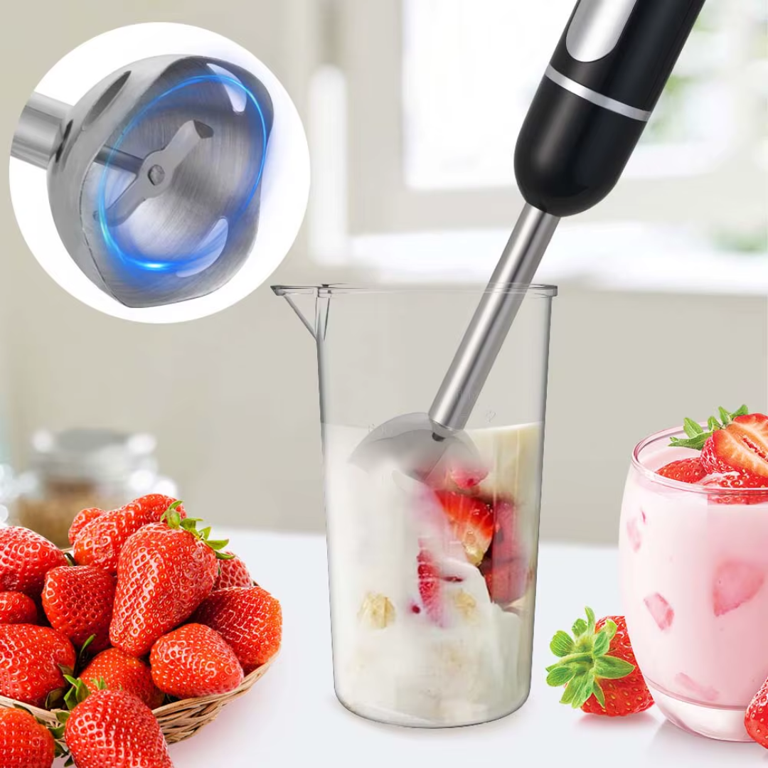 HAND BLENDER 2 EN 1 – Potencia y versatilidad en la palma de tu mano