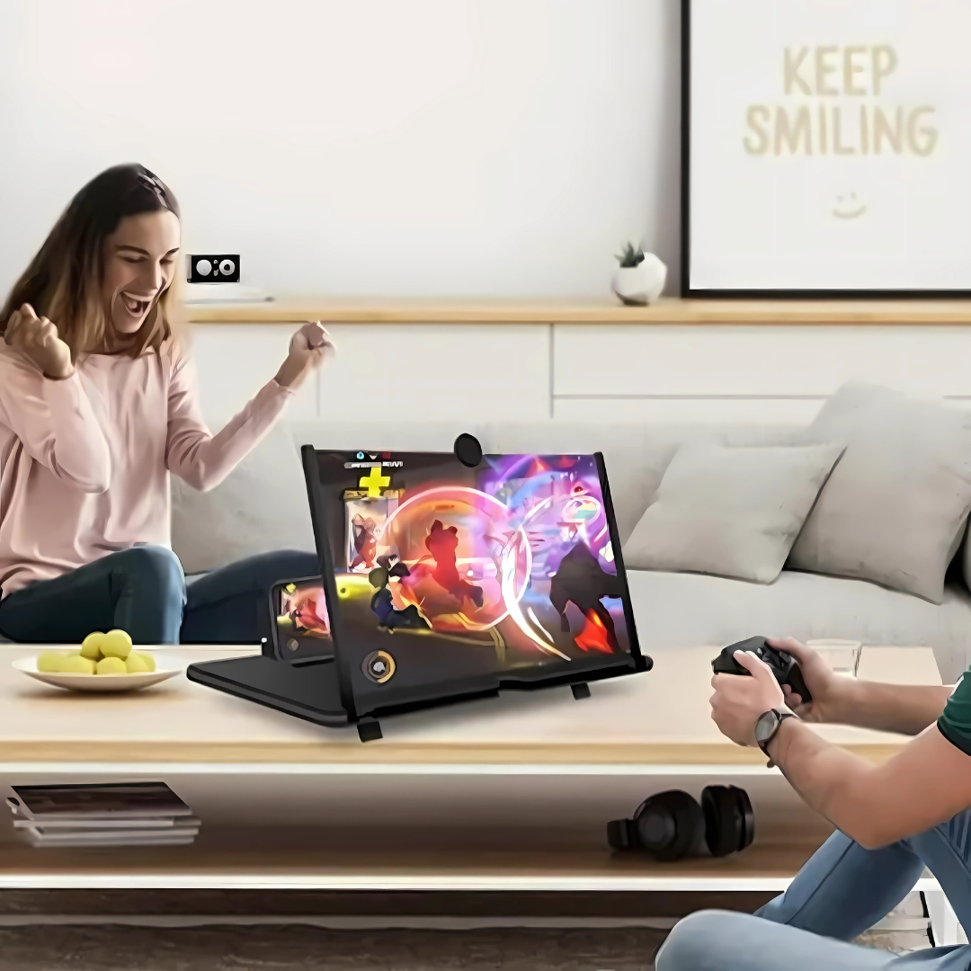 AMPLIFICADOR DE PANTALLA – Convierte tu celular en una pantalla gigante al instante