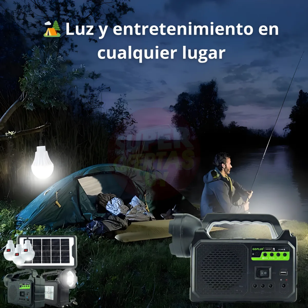 KIT DE ILUMINACIÓN SOLAR – Energía, luz y conexión donde la necesites