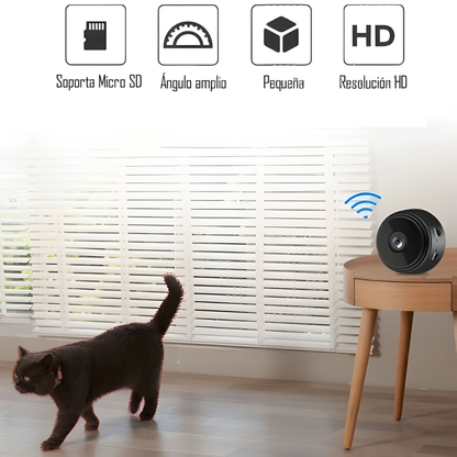 CÁMARA MINI ESPÍA – Monitoreo completo, discreción total y seguridad en tamaño mínimo
