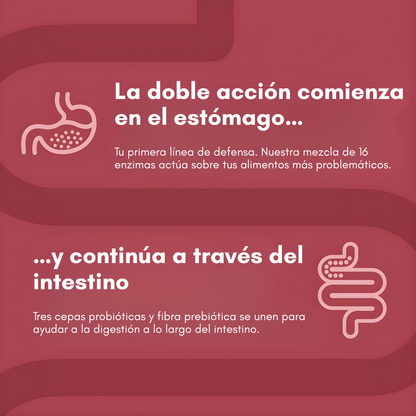 DIGESTIVE ENZYMES – Digestión eficiente, confort diario y apoyo intestinal desde el interior