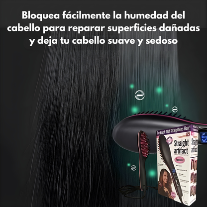 CEPILLO ALISADOR DE CABELLO – Cabello liso y brillante en minutos