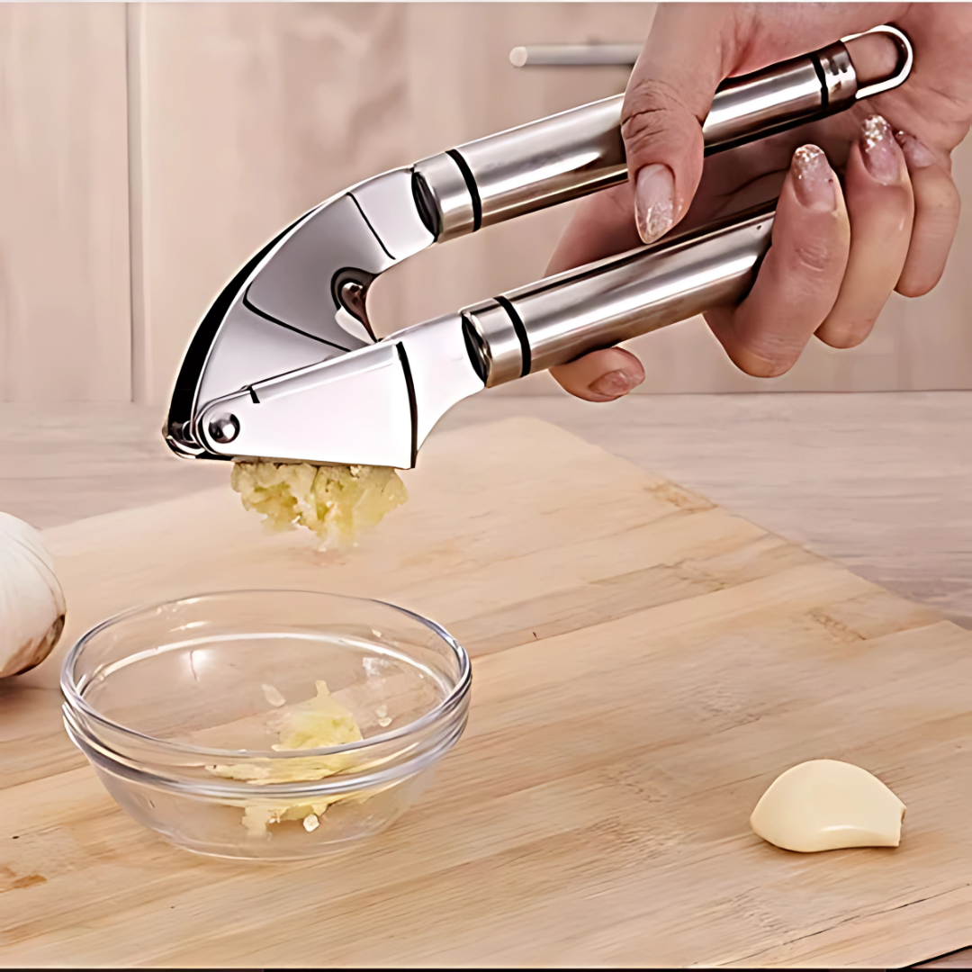 PRENSA MANUAL DE AJO – Ajo fresco y triturado al instante sin esfuerzo