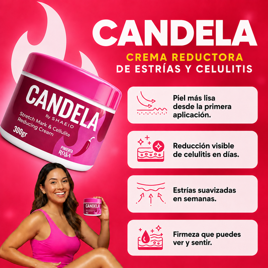 CANDELA CREAM – Firmeza visible, piel renovada y cuidado profundo desde la primera aplicación