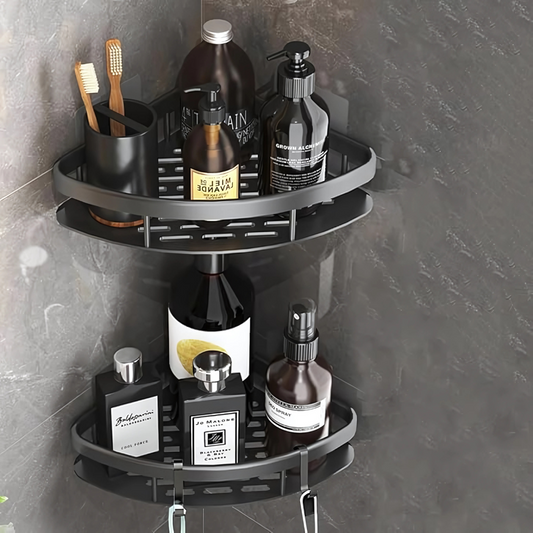 ESTANTERÍA TRIANGULAR – Aprovecha cada rincón y mantén todo en orden