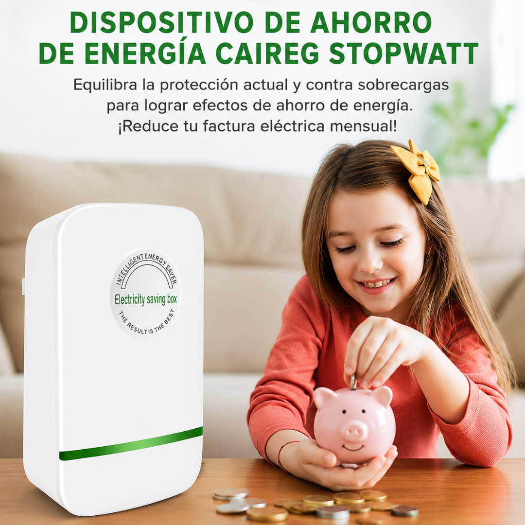AHORRADOR DE ENERGÍA – Optimiza el consumo eléctrico y reduce el desperdicio de energía en tu hogar