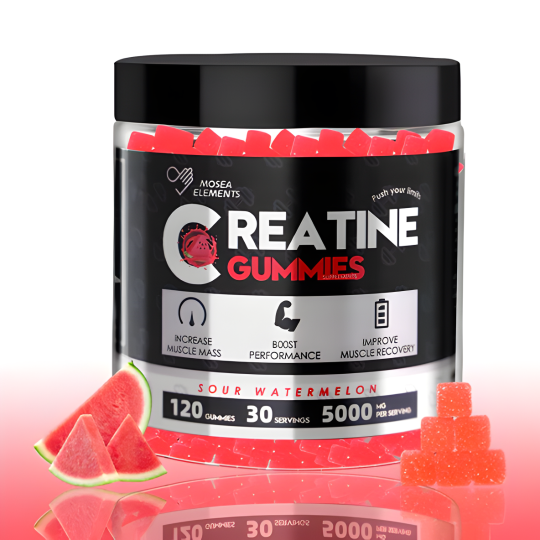 GOMITAS DE CREATINA – Fuerza diaria, rendimiento práctico y energía sin mezclas