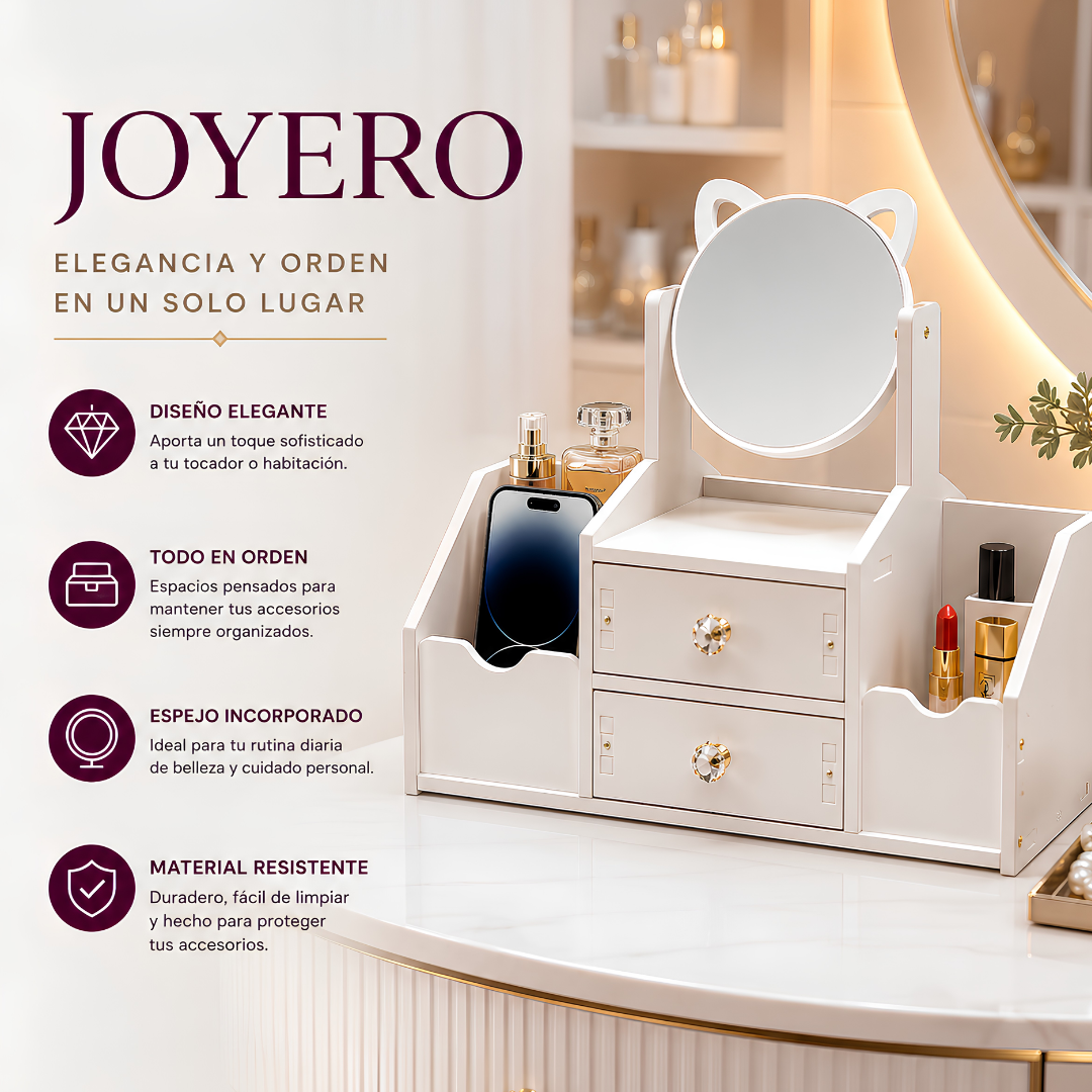 JOYERO – Organización elegante con espejo