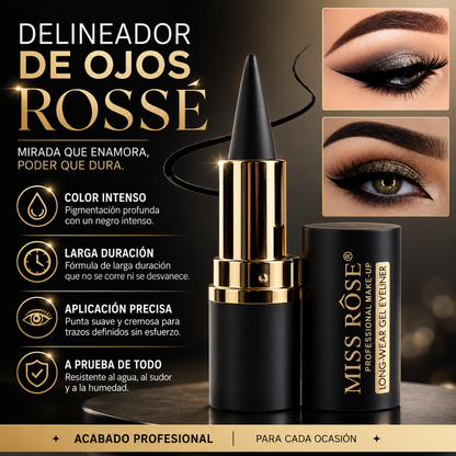 DELINEADOR DE OJOS ROSSÉ – Precisión suave e impermeable