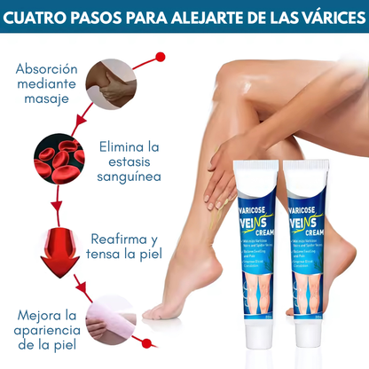 GEL PARA VENA VARICE — Alivio visible para piernas cansadas y venas