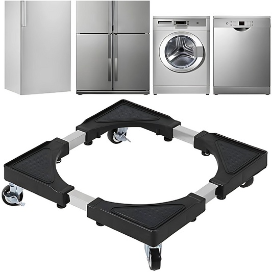 BASE CON RODOS PARA MUEBLES – Mueve fácil tu lavadora, nevera o muebles pesados