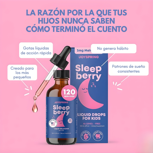 SLEEP BERRY – Descanso tranquilo, rutina nocturna y bienestar para los más pequeños