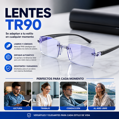 LENTES TR90 – Visión adaptable y resistente