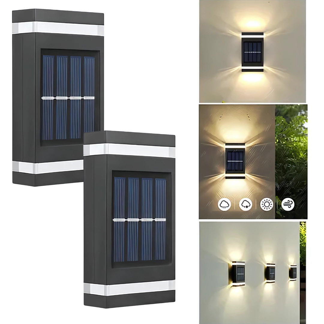 LAMPARA SENSOR SOLAR DECORATIVA – Ilumina sin cables ni consumo eléctrico