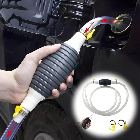 SIFÓN MANUAL – Transferencia segura, control total y solución práctica para combustibles y líquidos
