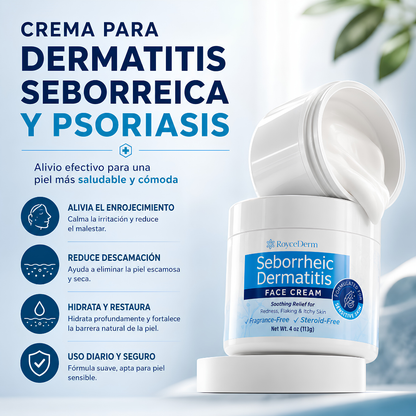 CREMA PARA DERMATITIS SEBORREICA Y PSORIASIS – Calma, hidrata y protege