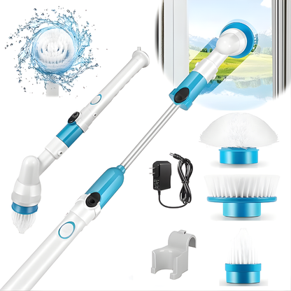 CEPILLO ELECTRONICO GIRATORIO  – Potencia automática, limpieza profunda y menos esfuerzo en cada rincón