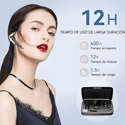 AURICULAR INALAMBRICO DE NEGOCIOS YYK-520 – Comunicación clara, manos libres y rendimiento profesional en cada llamada