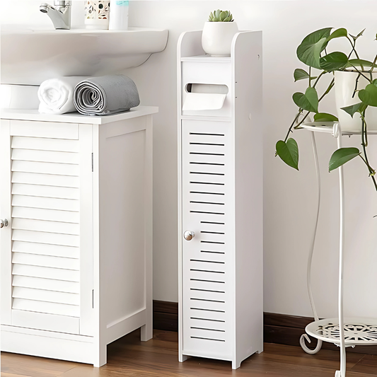 MUEBLE PORTA PAPEL HIGIÉNICO  – Orden compacto y elegante para tu espacio