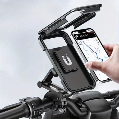 SOPORTE IMPERMEABLE PARA MOTOCICLETA – Protección total, navegación segura y control en cada recorrido