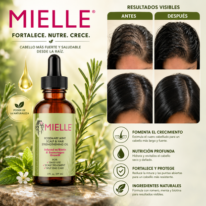 MIELLE – Fortaleza, hidratación y brillo