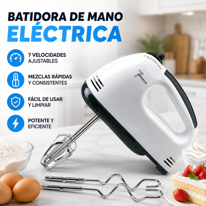 BATIDORA DE MANO ELECTRICA – Repostería fácil en casa