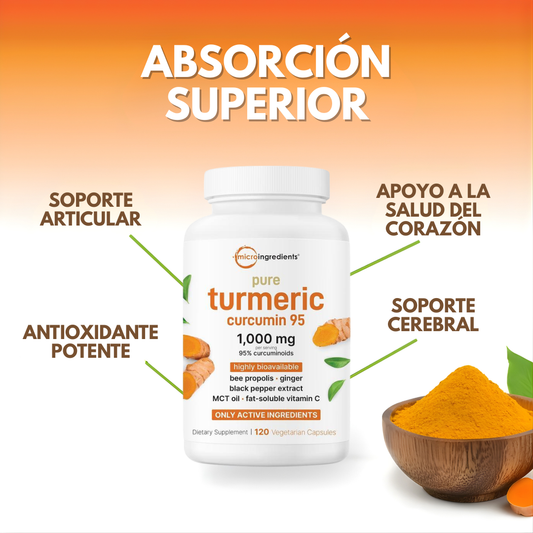 TURMERIC CÚRCUMA ORIGINAL — Antiinflamación profunda, articulaciones ligeras y bienestar total desde la naturaleza