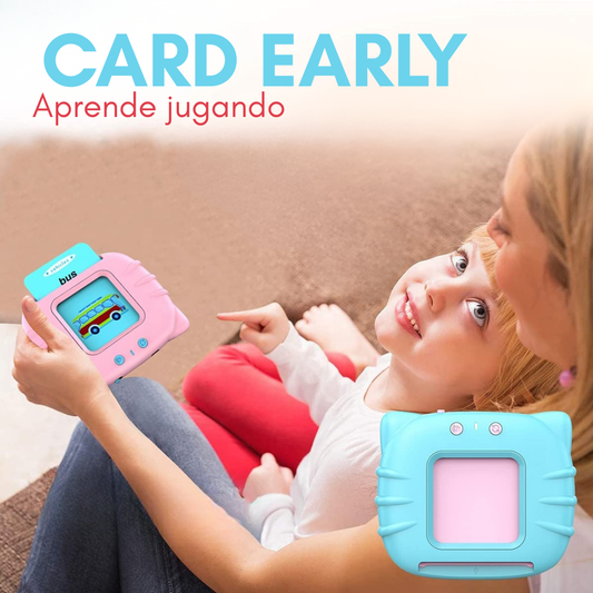 LECTOR DE TARJETAS INTERACTIVO PARA EDUCACIÓN TEMPRANA – Aprende jugando, estimula la mente y desarrolla habilidades desde pequeños