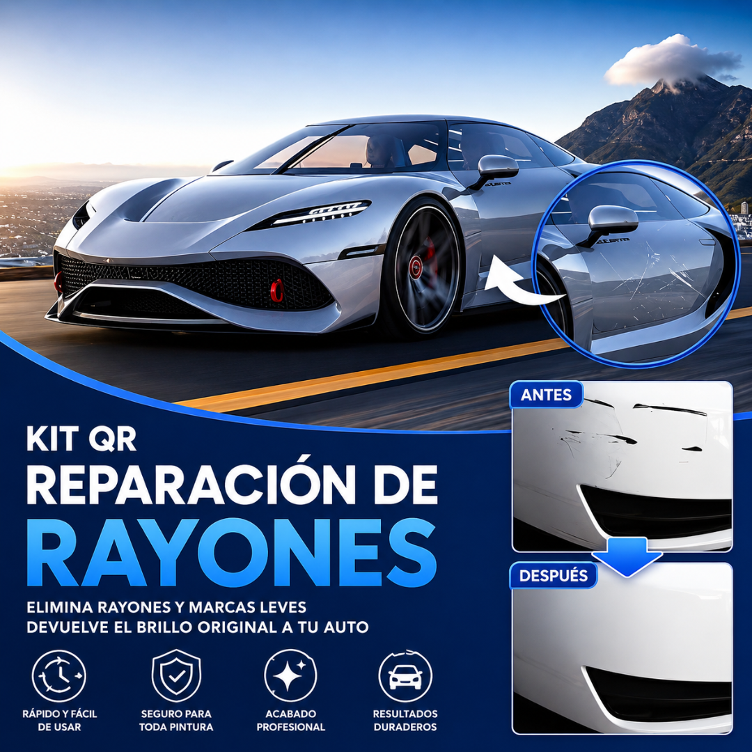 KIT QUITA RAYONES – Reparación rápida, brillo renovado y apariencia como nueva