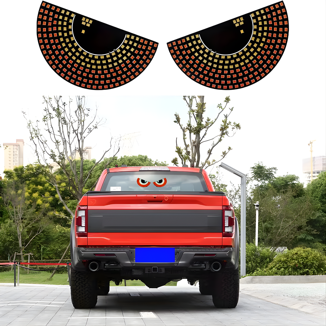 LUCES LED OJOS — El toque que convierte un carro normal en uno que la gente voltea a ver