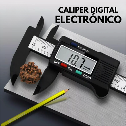 CALIBRADOR DIGITAL – Medición precisa, lectura instantánea y control profesional en cada detalle