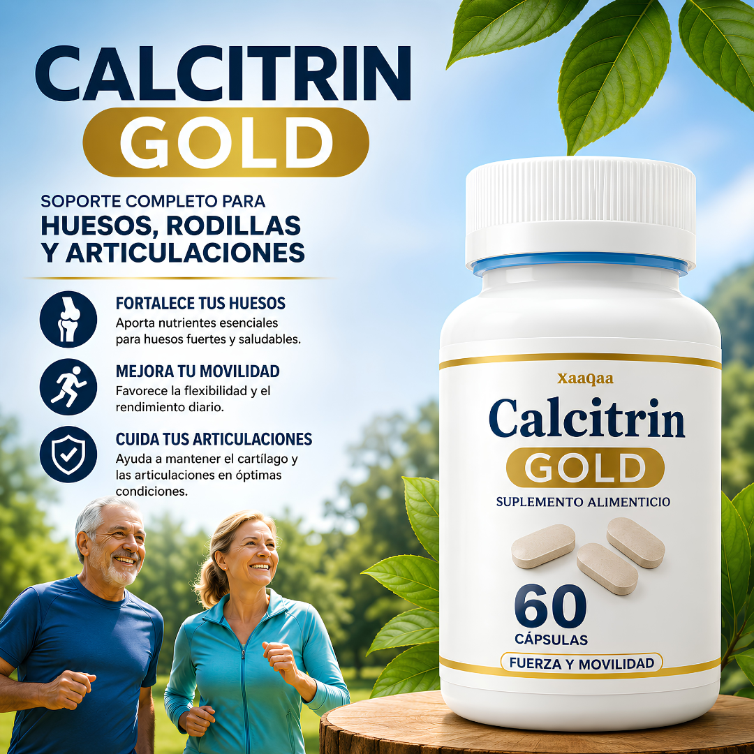 CALCITRIN GOLD – Apoyo para huesos y articulaciones