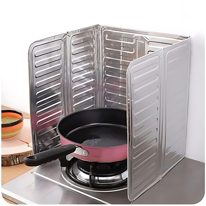 PROTECTOR CONTRA SALPICADURAS – Cocina limpio, sin grasa en las paredes