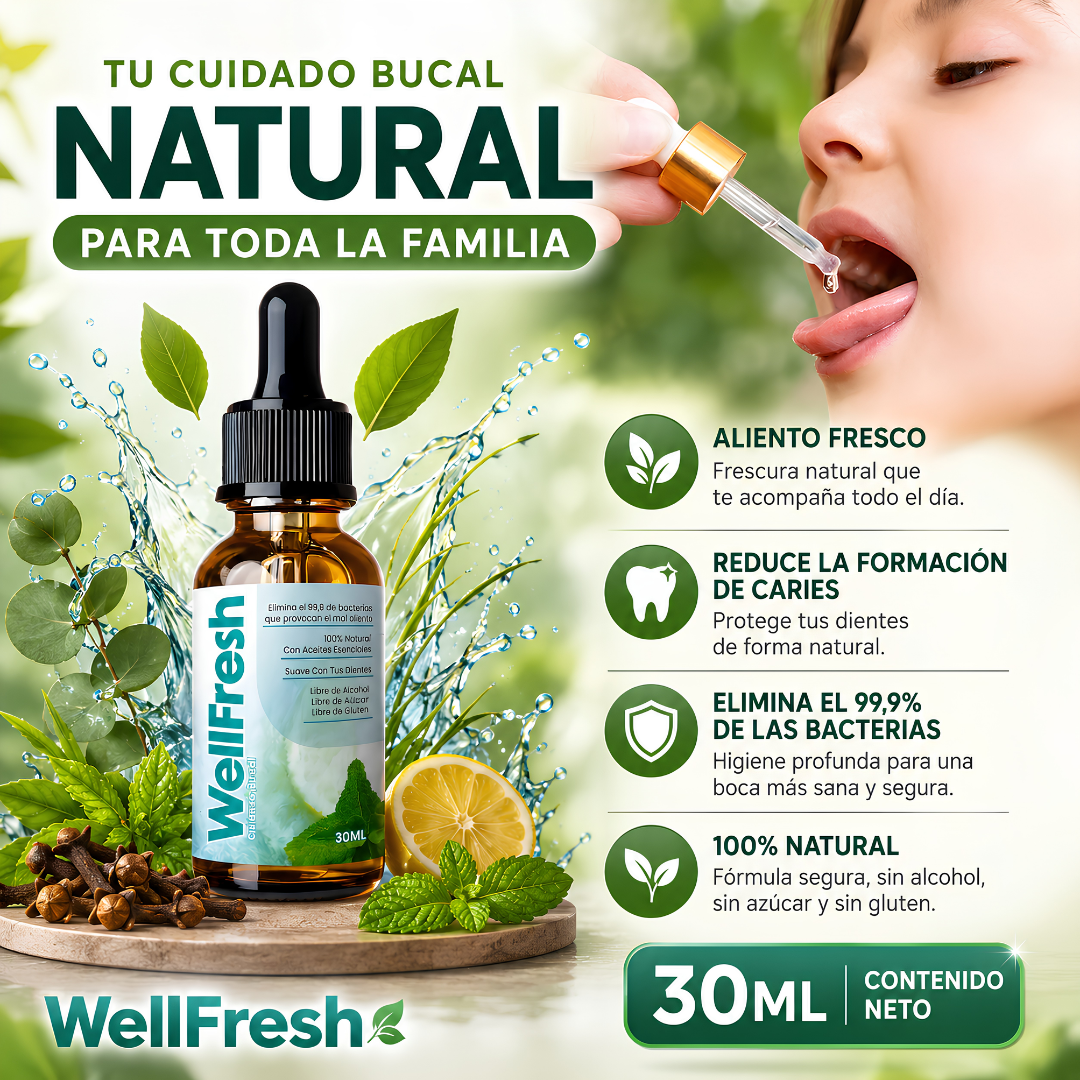 WELL FRESH – Aliento fresco inmediato, confianza diaria y cuidado oral ...