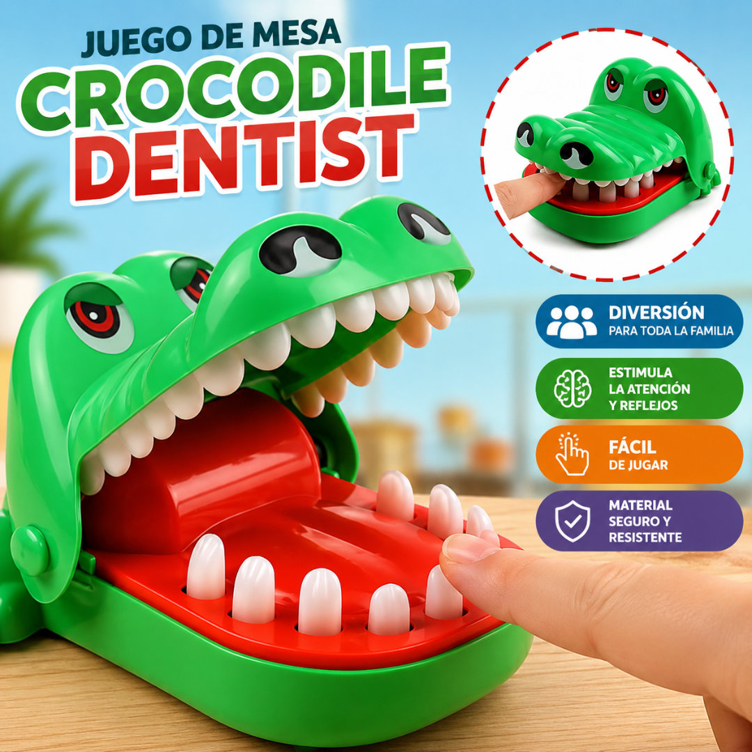 JUEGO DE MESA CROCODILE DENTIST – Diversión para toda la familia