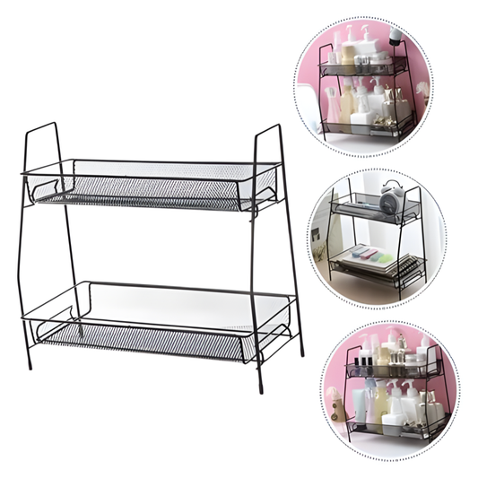 ESTANTE DE ALMACENAMIENTO DE 2 NIVELES – Orden y elegancia en cada espacio