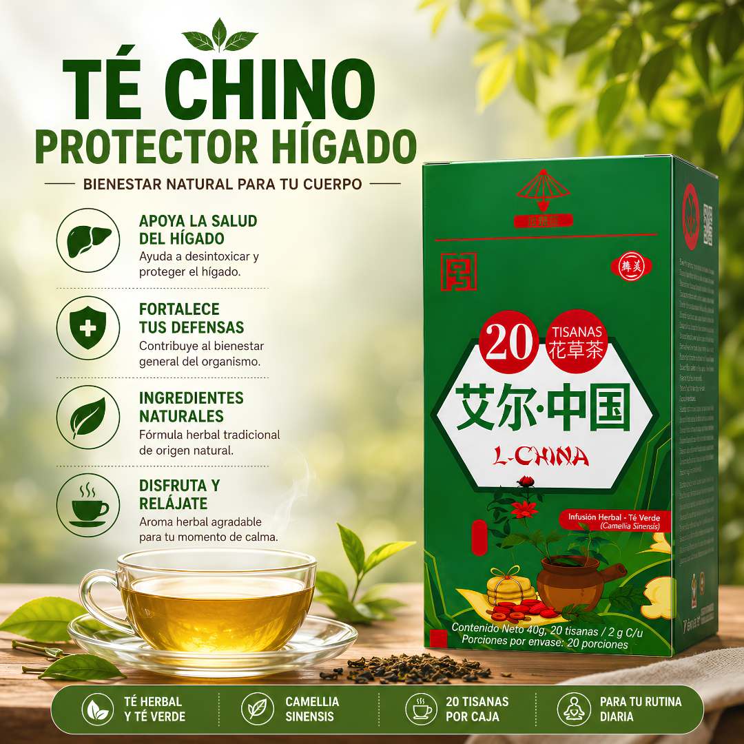 TÉ CHINO PROTECTOR HÍGADO – Bienestar digestivo diario