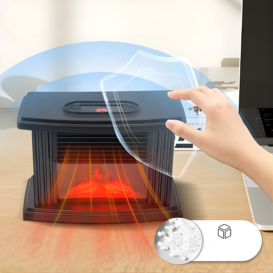 CALEFACTOR FLAME HEATER – Calor envolvente, efecto llama decorativo y confort inmediato