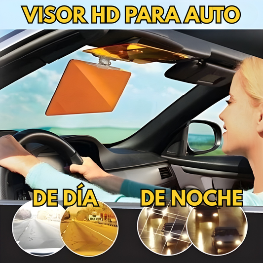 VISOR HD PARA AUTO – Maneja sin deslumbramientos, mayor claridad y seguridad en cada trayecto