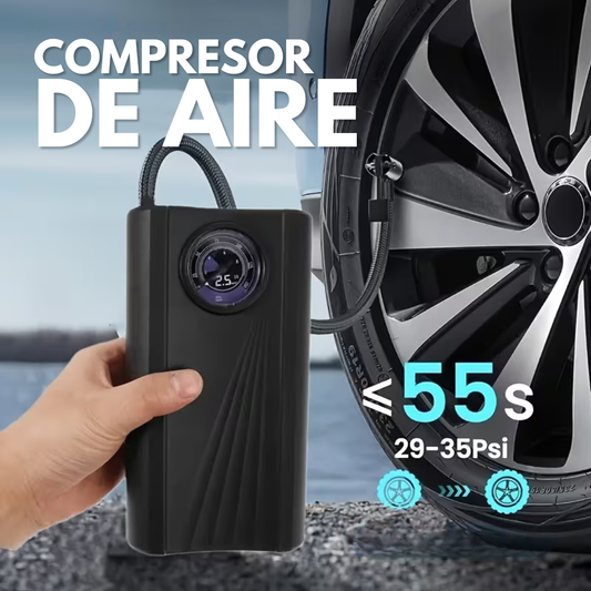 COMPRESOR DE AIRE – Solución inmediata en emergencias y presión perfecta en todo momento