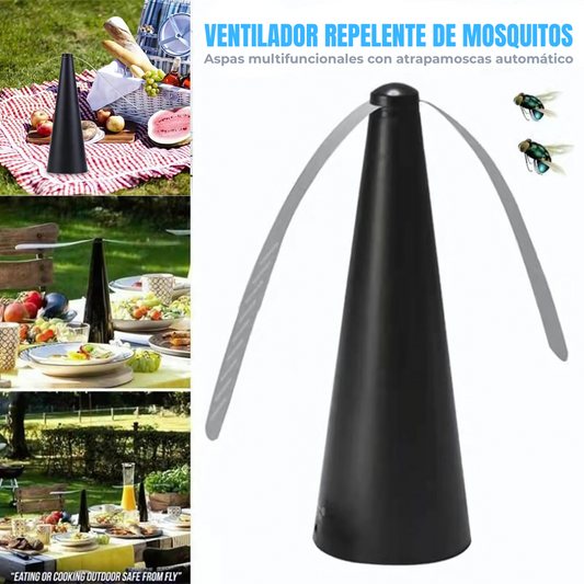 MOSQUERO TIPO VENTILADOR – Mantén a raya a los insectos sin químicos ni ruido