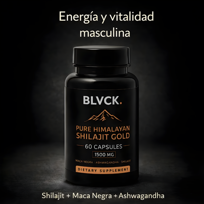 SHILAJIT BLVCK – Energía, rendimiento y vitalidad en tu mejor versión diaria