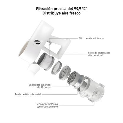 ASPIRADORA INALÁMBRICA – Potencia sin cables, limpieza profunda y libertad total en cada rincón