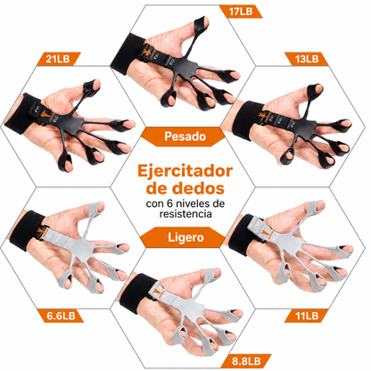 EJERCITADOR DE AGARRE (Pack*2) – Fuerza para manos y antebrazos