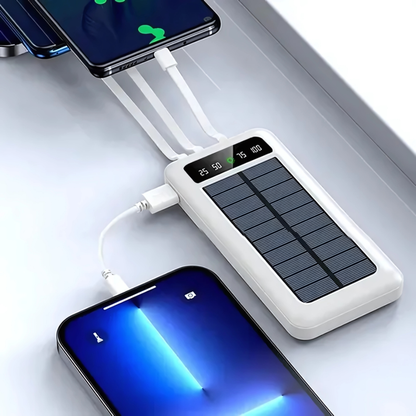 POWER BANK CARGA SOLAR 10000 – Energía portátil, autonomía total y carga en cualquier lugar