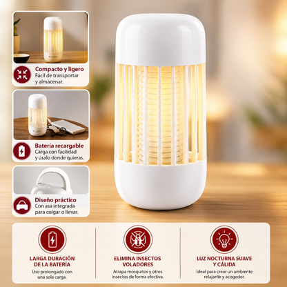 LÁMPARA ANTIMOSQUITOS – Protección práctica con luz UV para espacios más cómodos y tranquilos