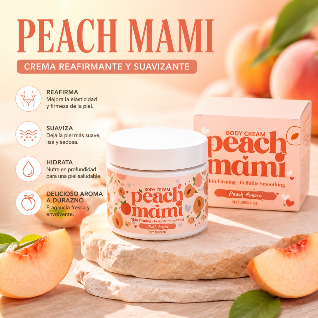PEACH MAMI – Crema reafirmante y suavizante