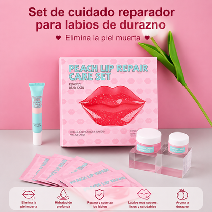 KIT DE CUIDADO REPARADOR DE LABIOS – Labios suaves, hidratados y visiblemente más cuidados en cada rutina