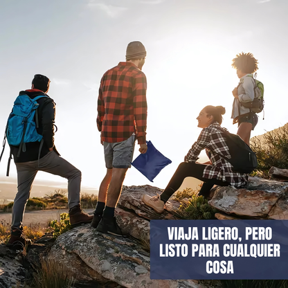 CAPA IMPERMEABLE – Protección total bajo la lluvia con máxima visibilidad y comodidad